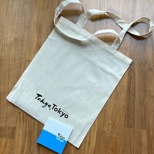 Japan Tokyo Canvas bag and notepad